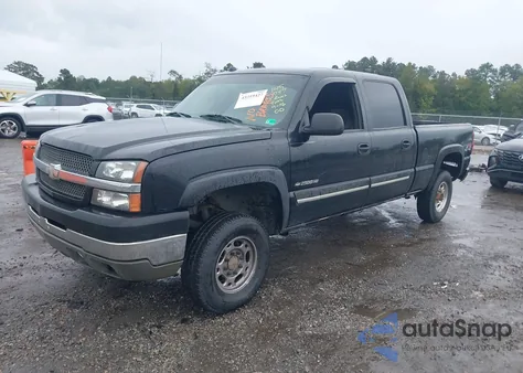 2004 Chevrolet Silverado 2500Hd Ls из США, поврежденный, VIN 1GCHK23U94F145757